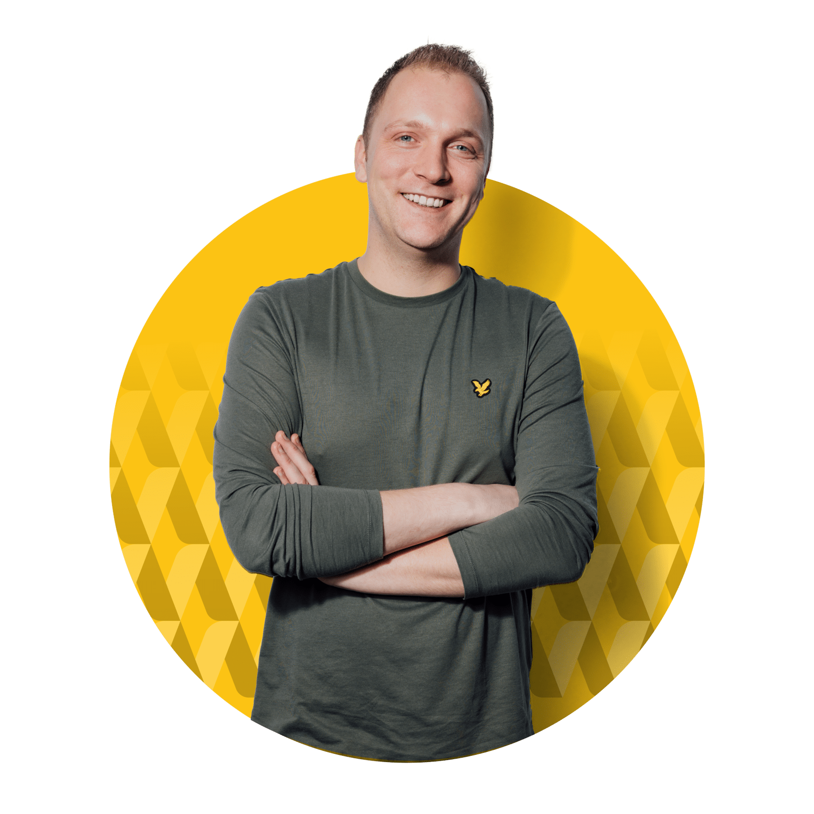 Portret Jaimy - geel