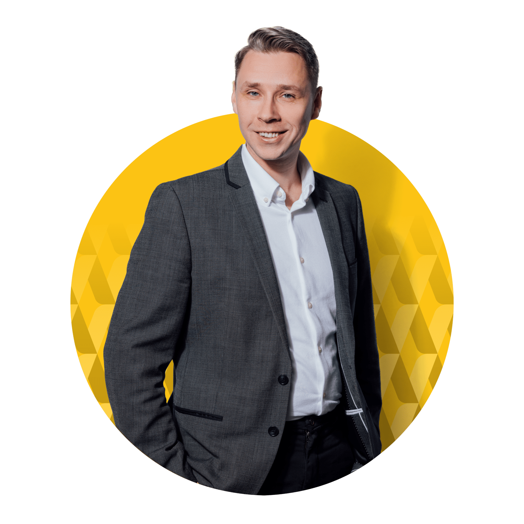 Portret Tijdo - geel