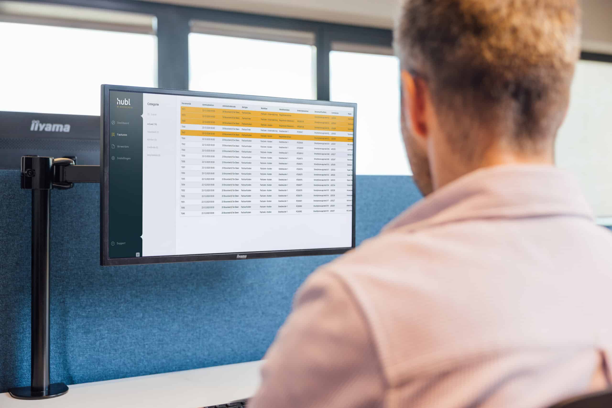 Sfeerfoto Bjorn scherm groot hubl